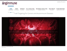 Tablet Screenshot of angimmune.com